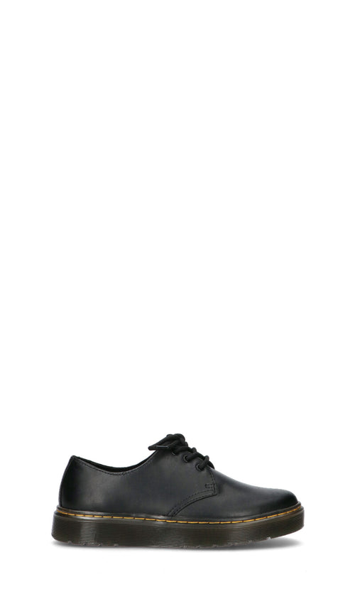 DR. MARTENS Stringata donna nera in pelle