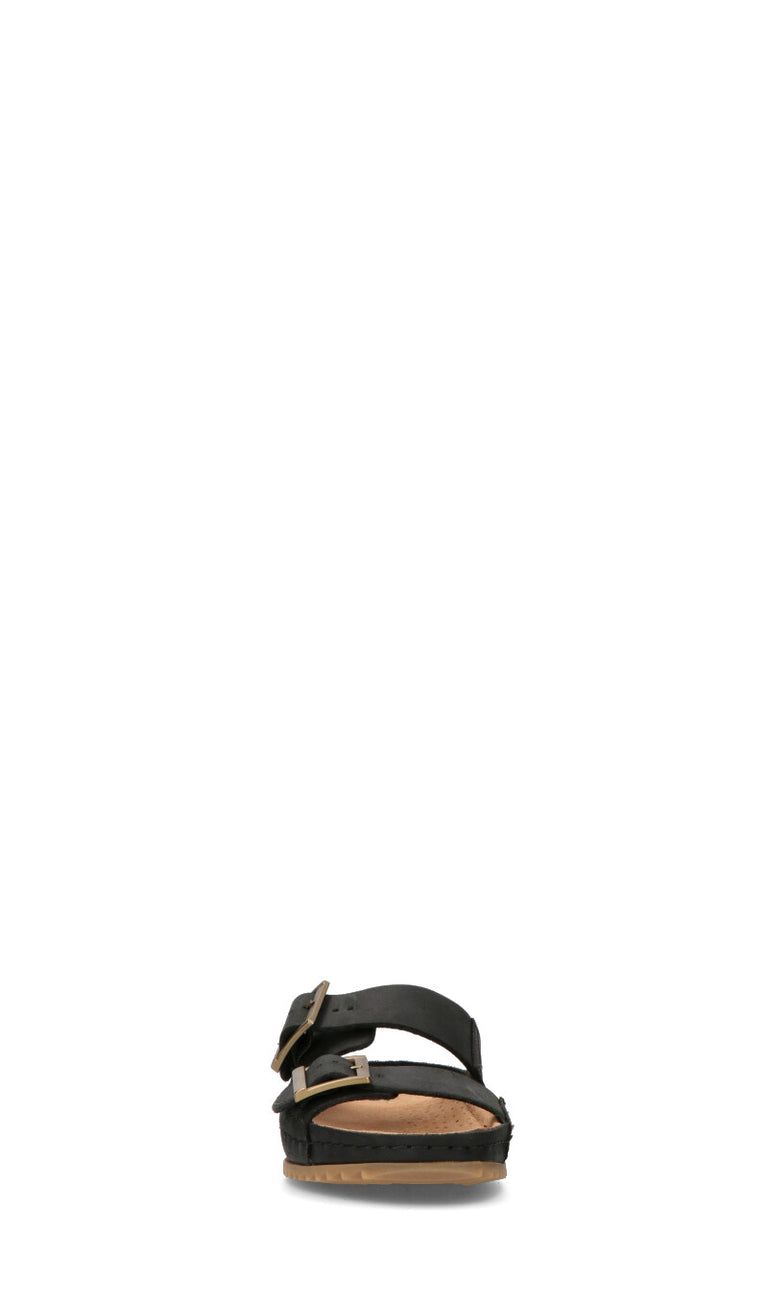 CLARKS CORE Ciabatta donna nera in pelle