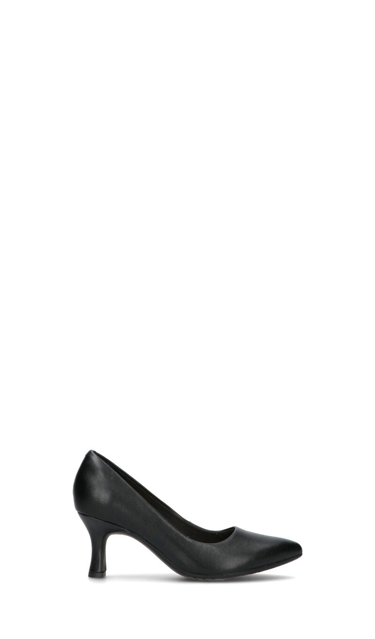 CLARKS ESSENTIALS Décolleté donna nera in pelle