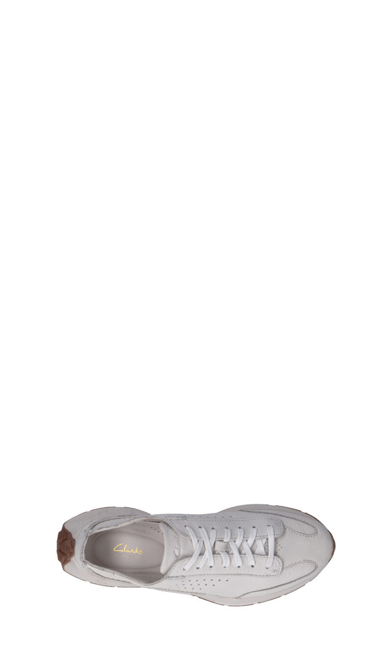 CLARKS CORE Sneaker uomo bianca in pelle