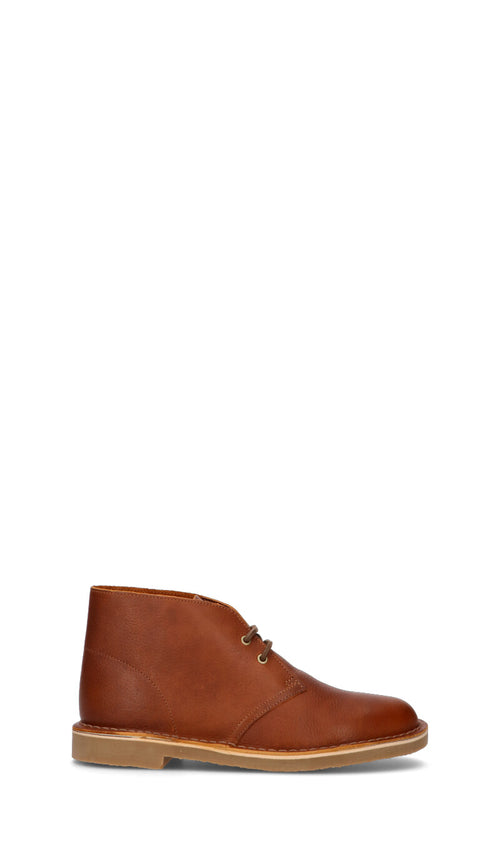 CLARKS ESSENTIALS Polacchino uomo cuoio in pelle