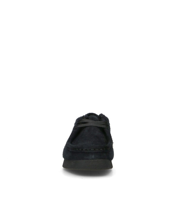 CLARKS ECO WALLABEE EVO Mocassino donna nero in suede