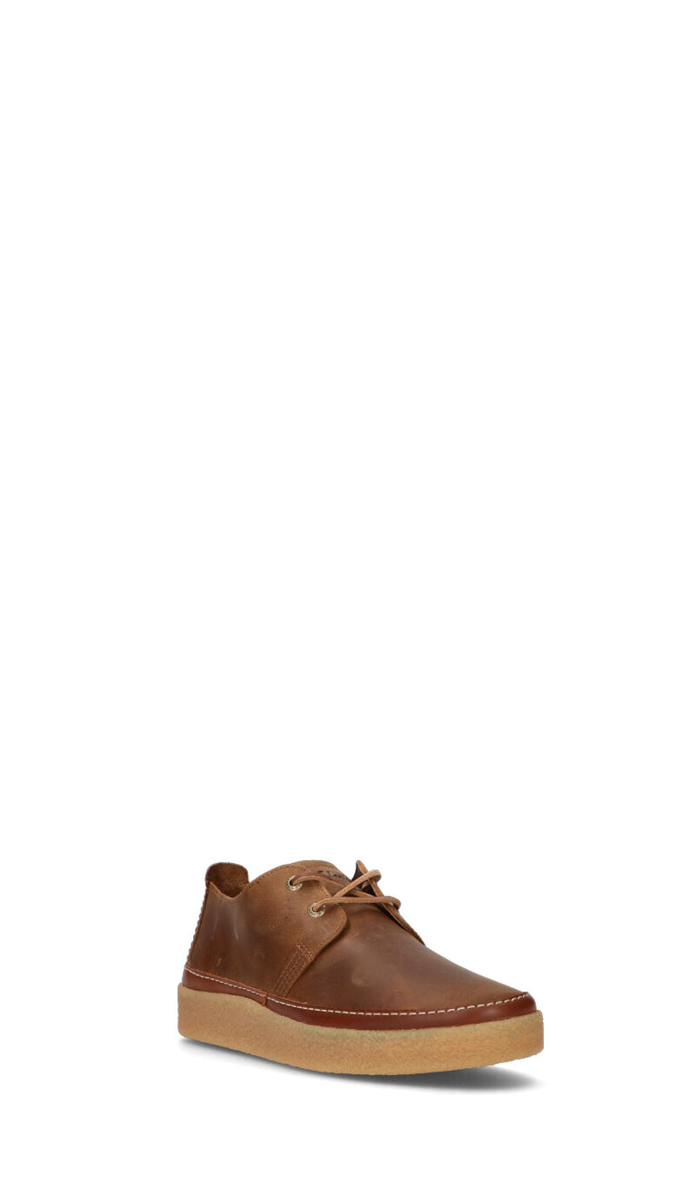 CLARKS CORE Stringata uomo marrone in pelle