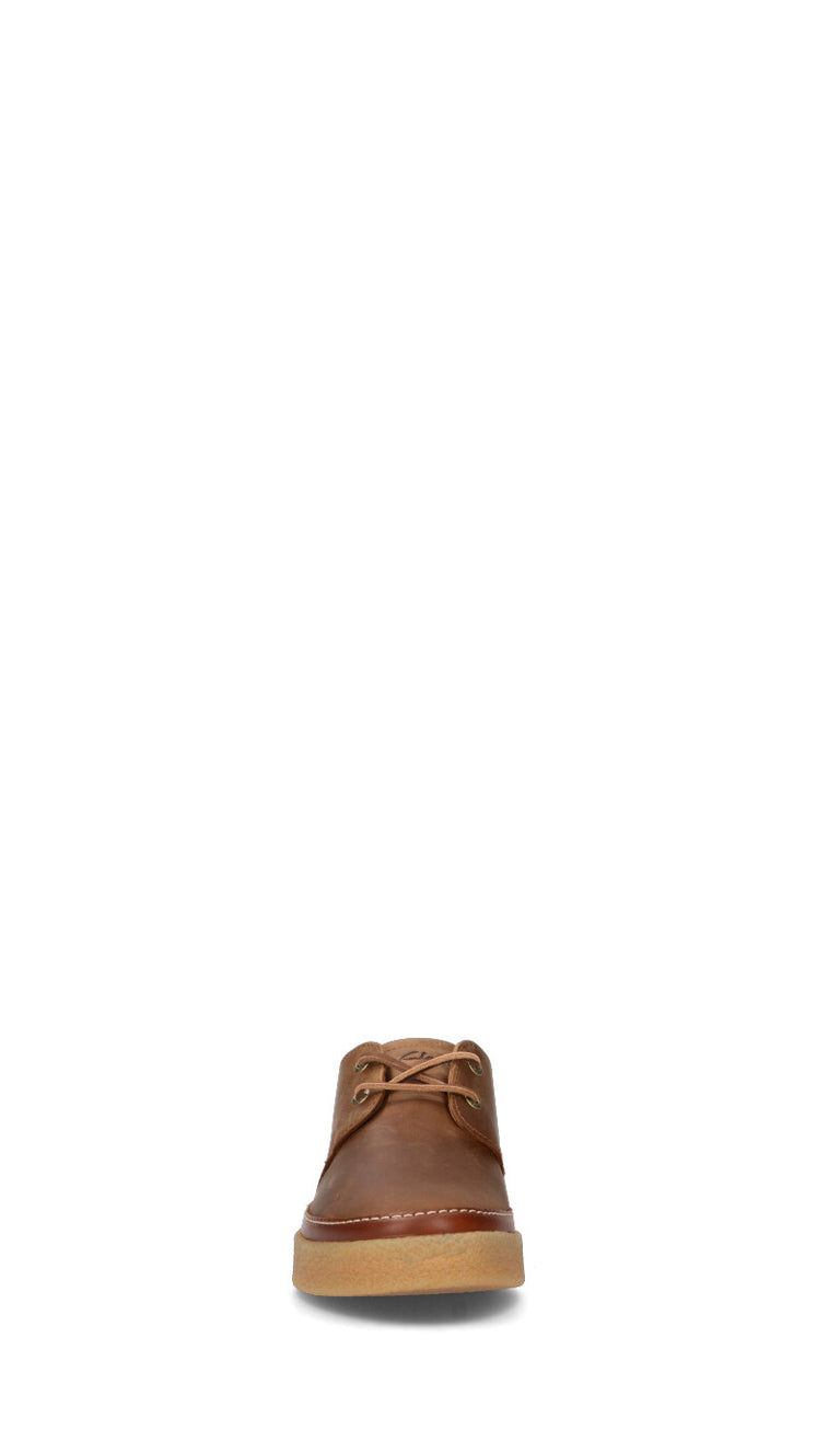 CLARKS CORE Stringata uomo marrone in pelle