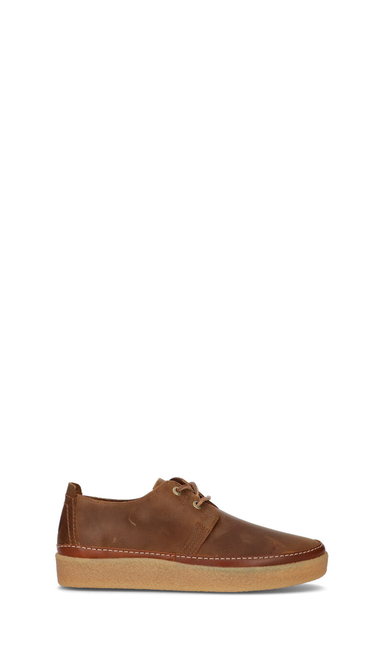 CLARKS CORE Stringata uomo marrone in pelle