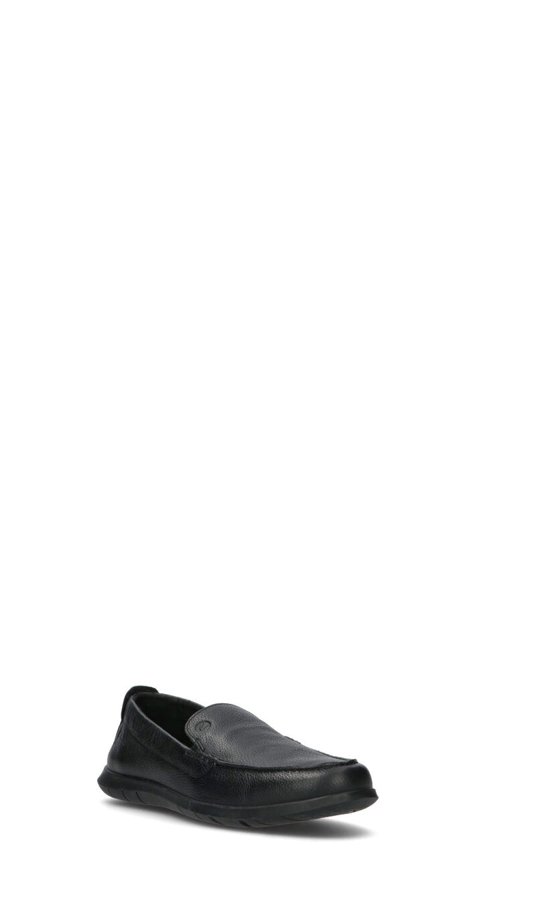 CLARKS ESSENTIALS Mocassino uomo nero in pelle