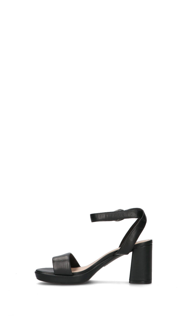 CLARKS ESSENTIALS Sandalo donna nero in pelle