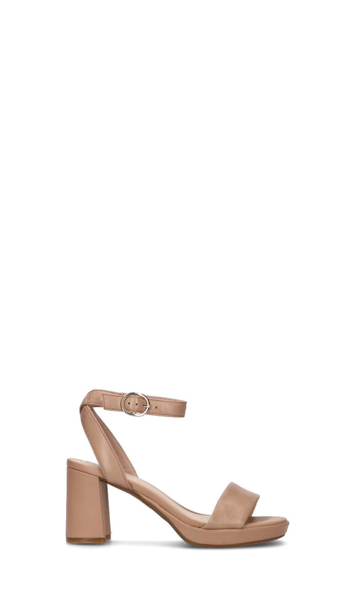 CLARKS ESSENTIALS Sandalo donna beige in pelle