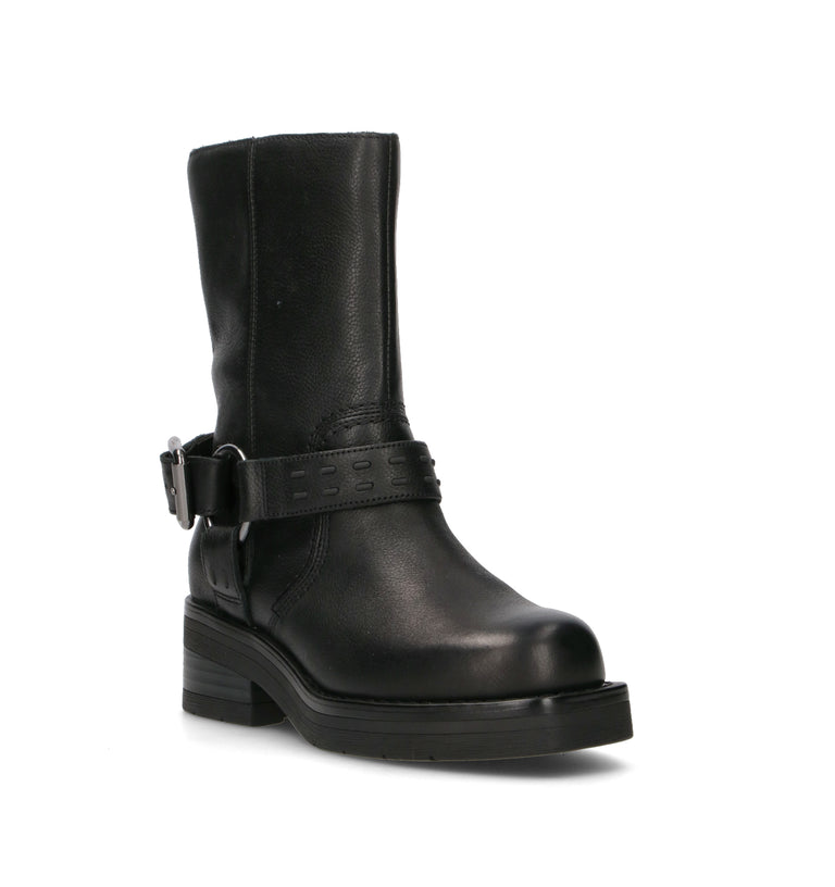 CLARKS CORE REBELLE UP Stivale donna nero in pelle