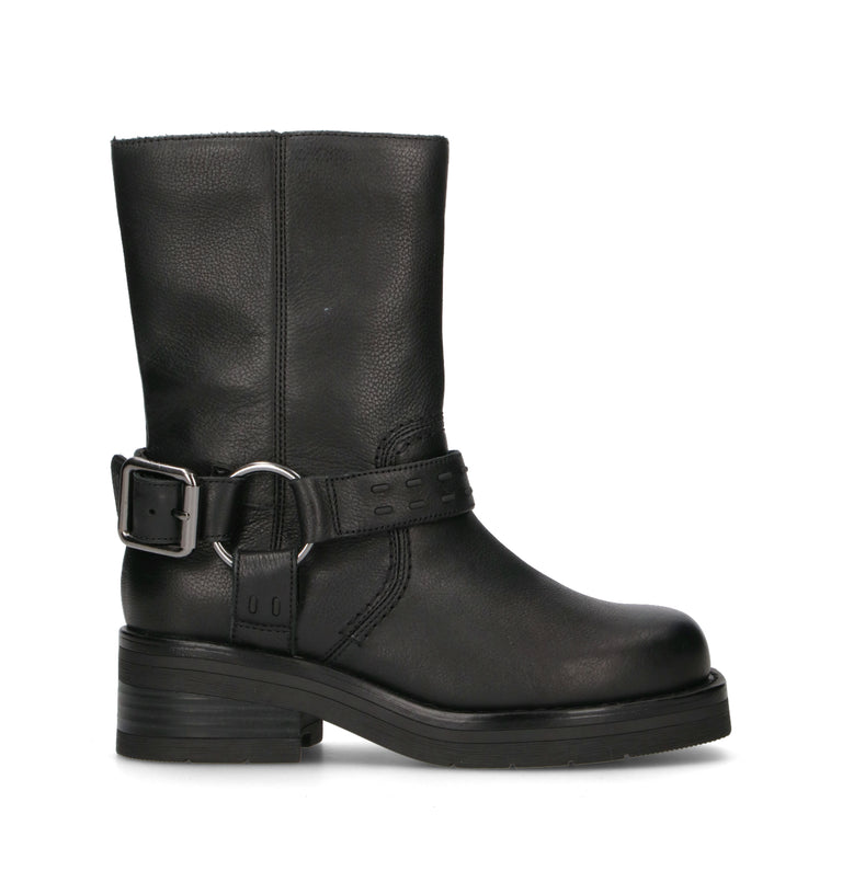 CLARKS CORE REBELLE UP Stivale donna nero in pelle