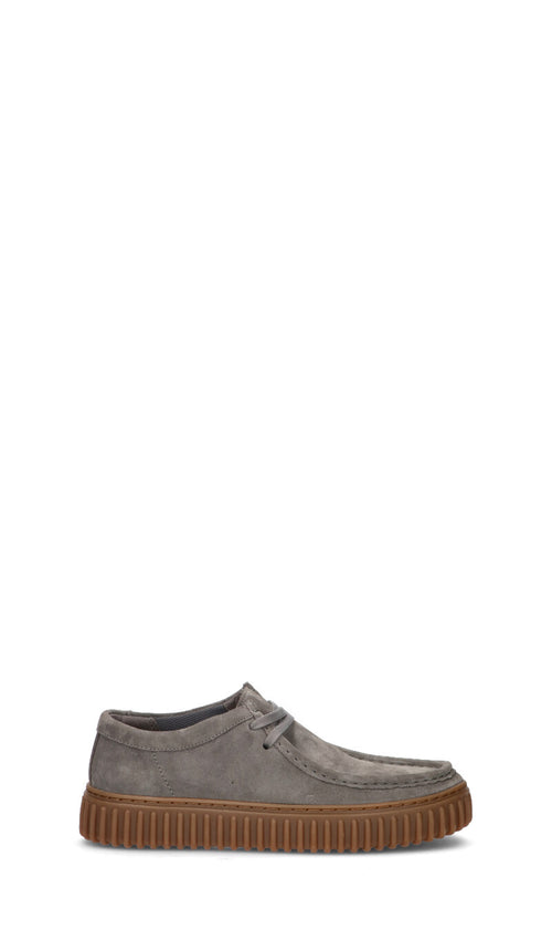 CLARKS CORE Polacco uomo grigio in suede