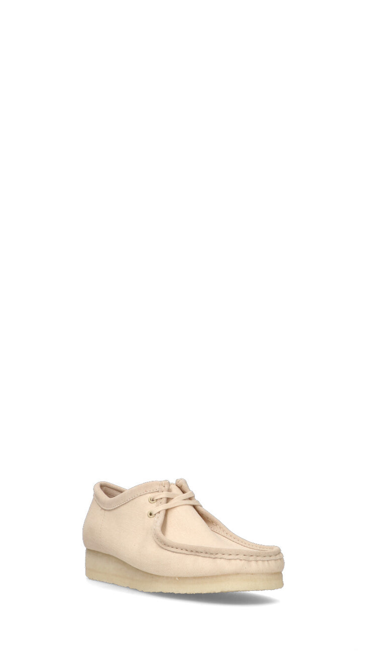 CLARKS ORIGINALS Mocassino uomo panna in suede