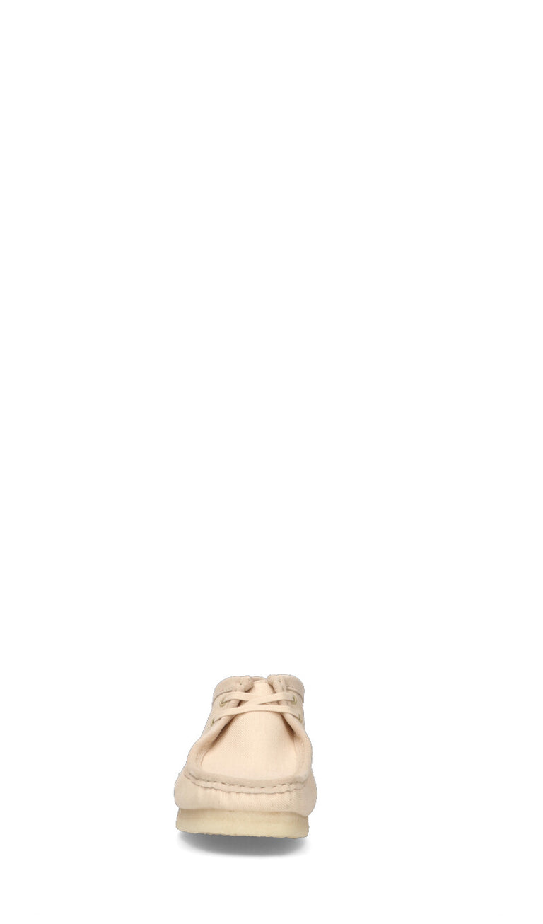 CLARKS ORIGINALS Mocassino uomo panna in suede