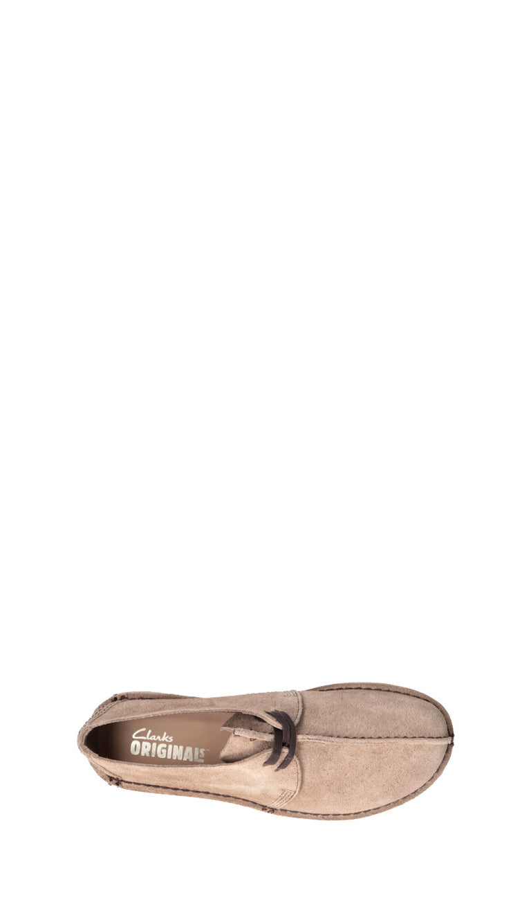 CLARKS ORIGINALS Polacco uomo grigio in suede