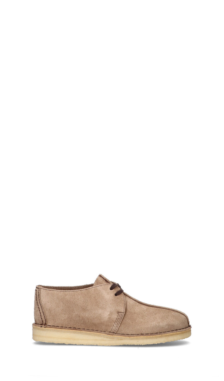 CLARKS ORIGINALS Polacco uomo grigio in suede