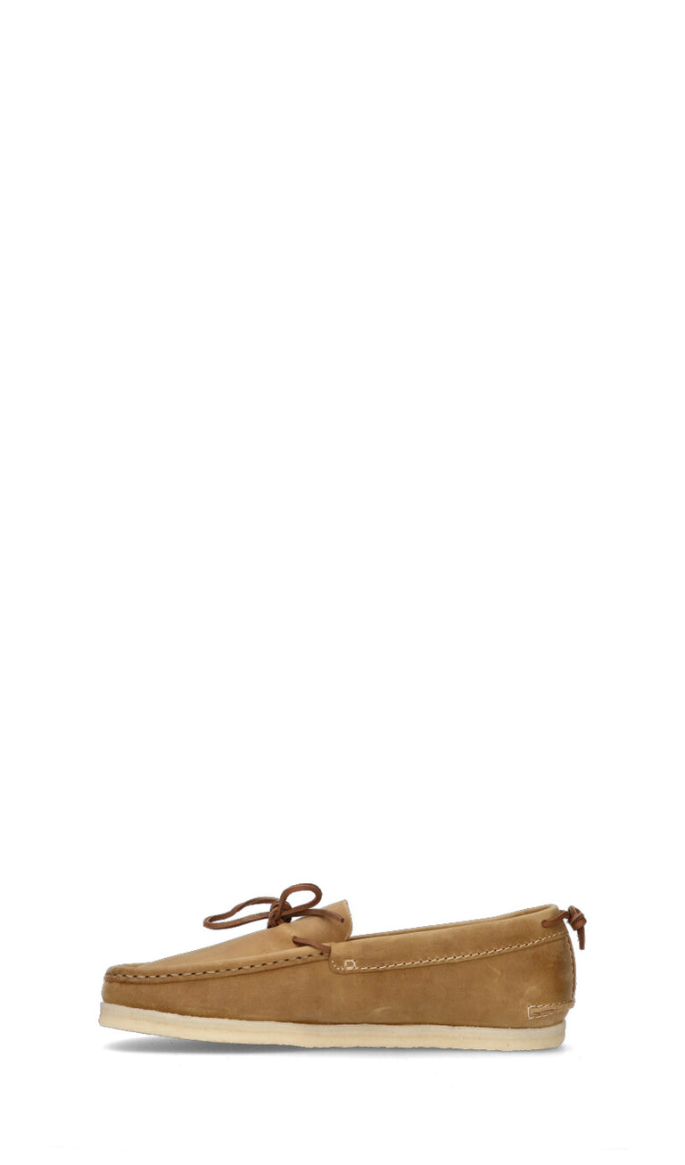 CLARKS ORIGINALS Mocassino uomo tan in nabuk