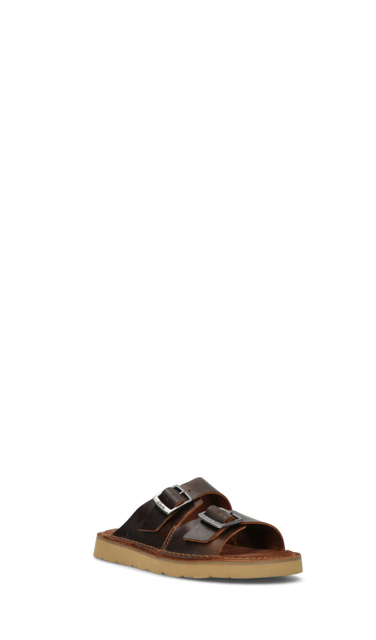 CLARKS CORE Ciabatta uomo marrone in pelle