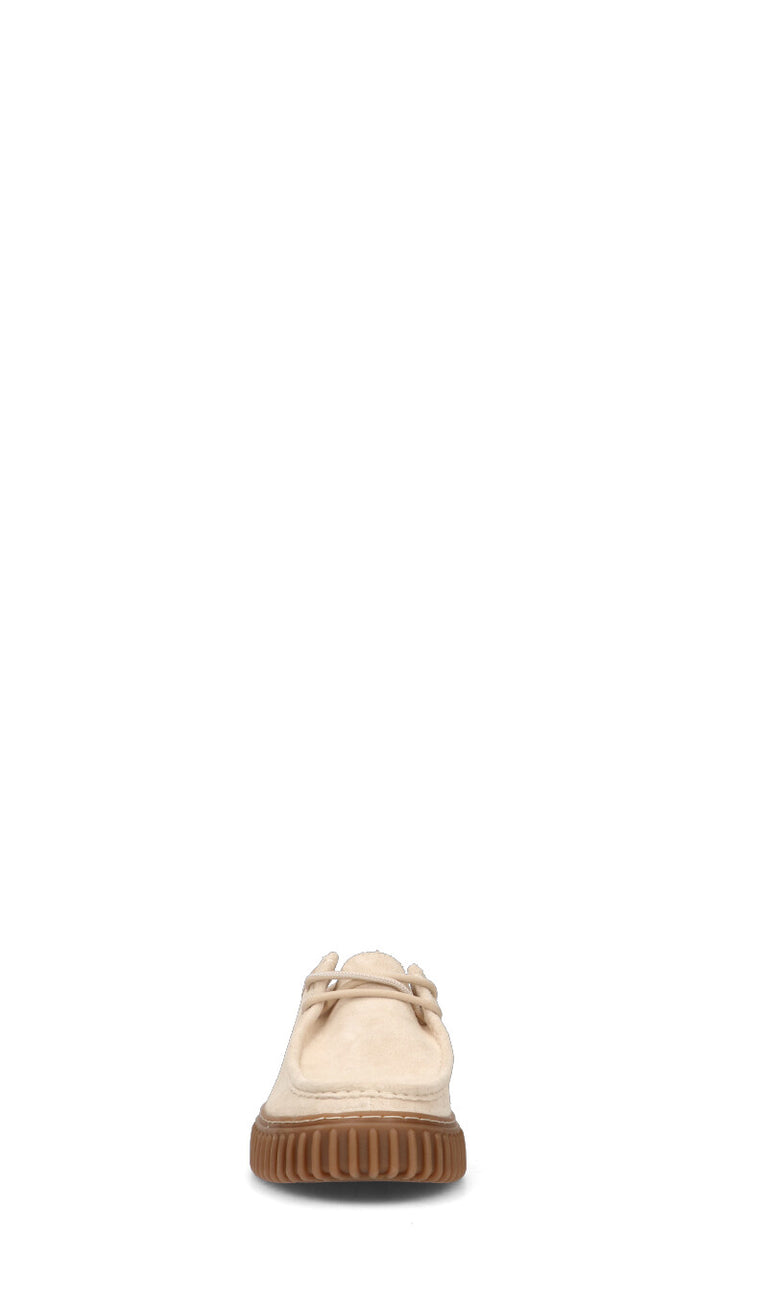 CLARKS CORE Mocassino uomo ecrù in suede