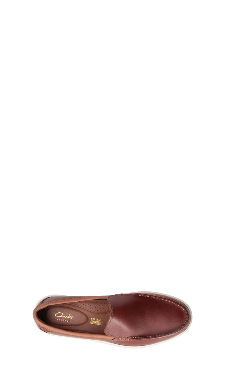 CLARKS CORE Mocassino uomo marrone in pelle