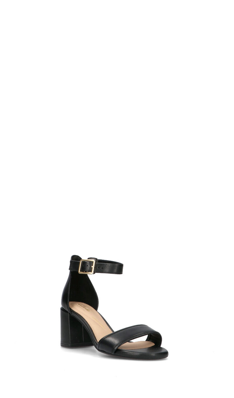 CALRKS CORE Sandalo donna nero in pelle