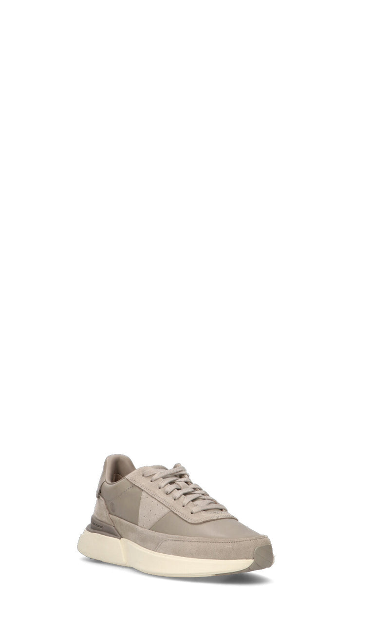 CLARKS CORE Sneaker uomo grigia in pelle