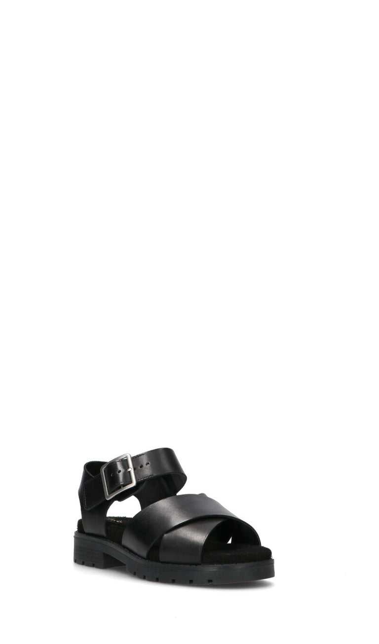 CALRKS CORE Sandalo donna nero in pelle
