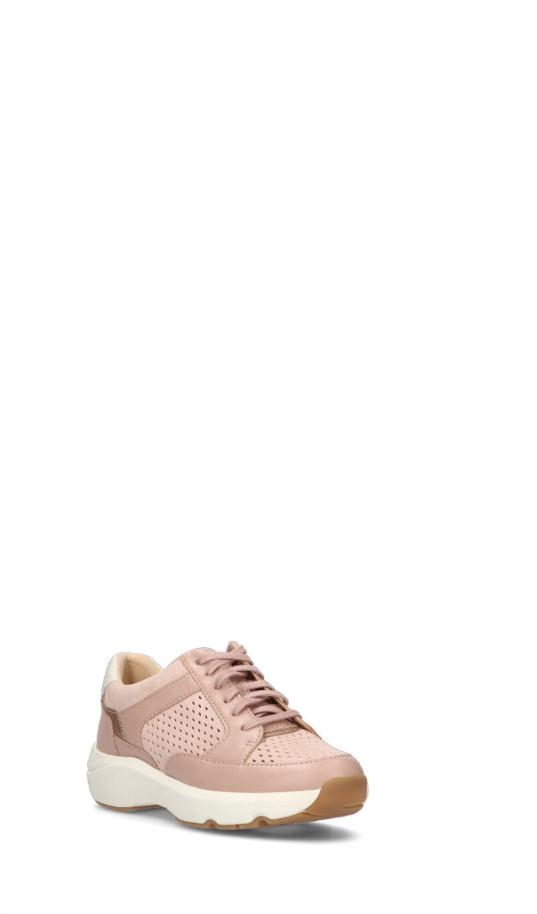 CLARKS CORE Sneaker donna rosa in pelle
