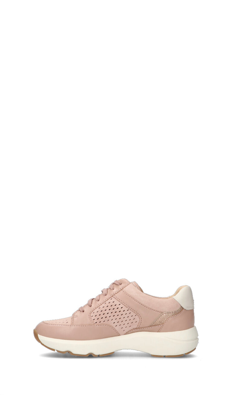 CLARKS CORE Sneaker donna rosa in pelle