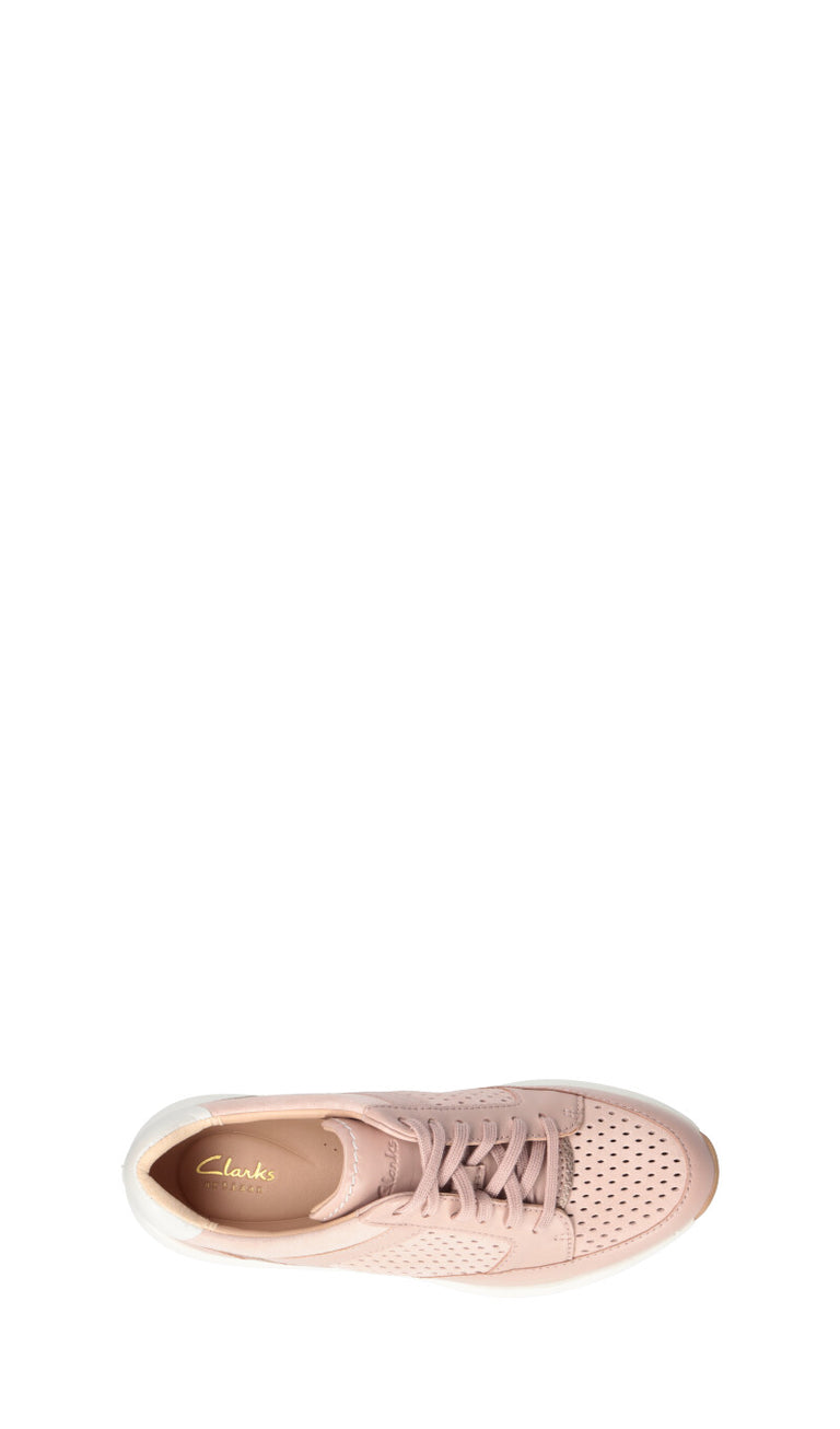 CLARKS CORE Sneaker donna rosa in pelle