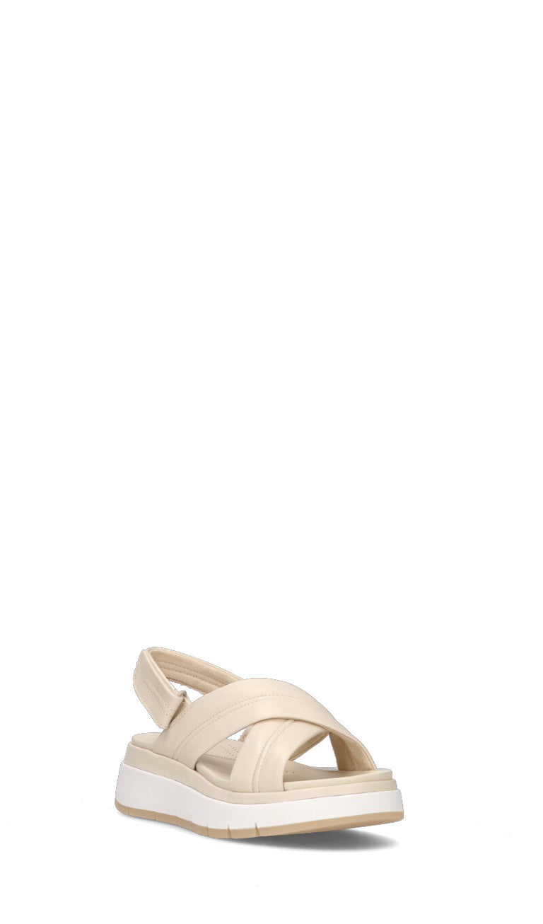 CALRKS CORE Sandalo donna crema in pelle