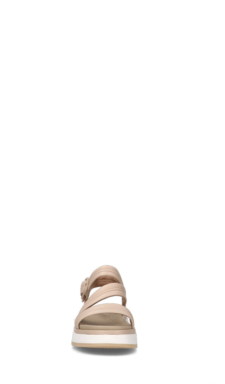 CLARKS CORE Sandalo donna beige in pelle