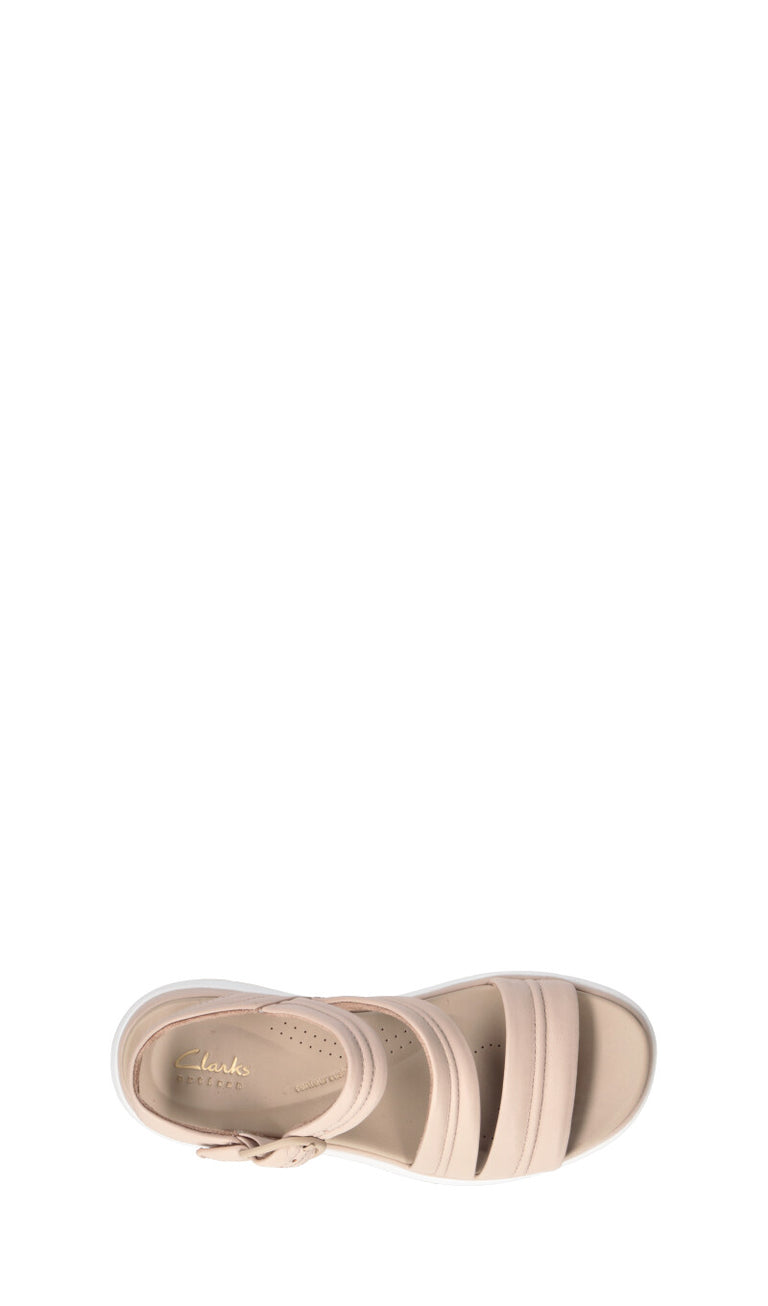 CLARKS CORE Sandalo donna beige in pelle