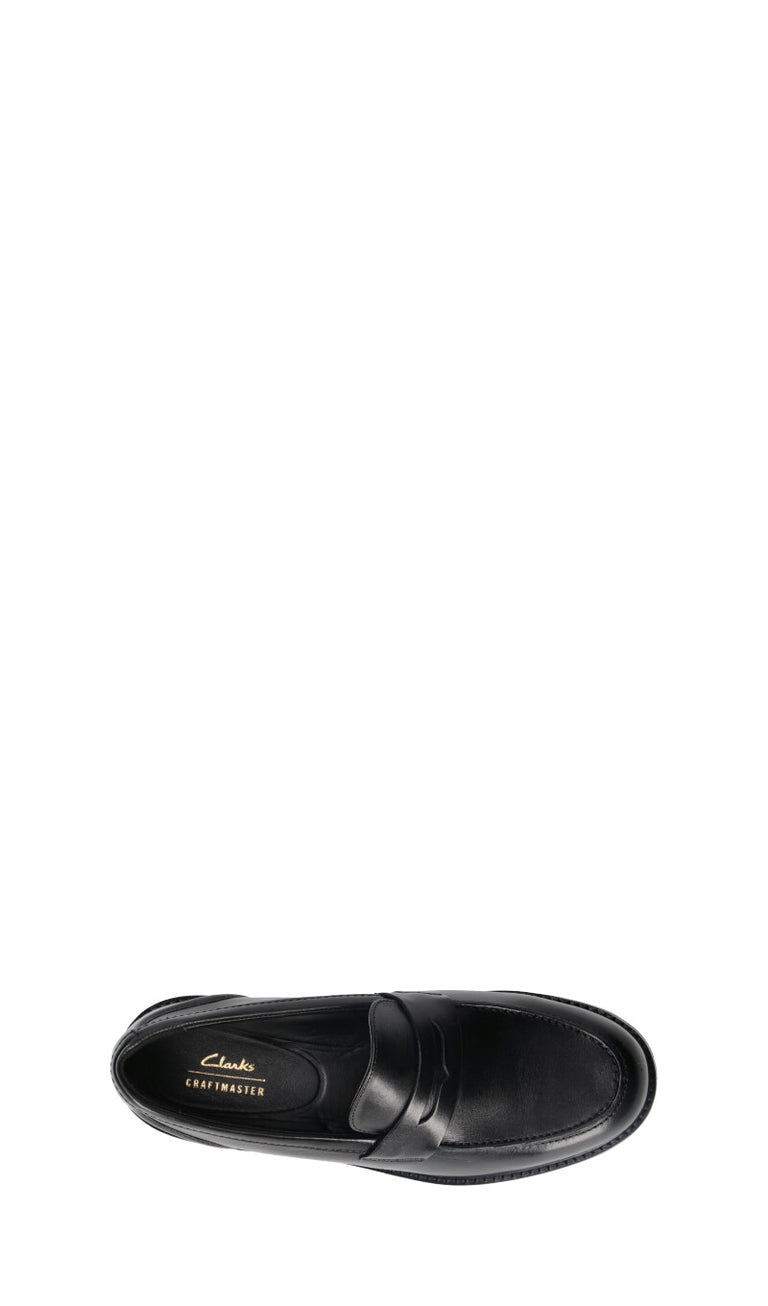 CLARKS CORE Mocassino uomo nero in pelle