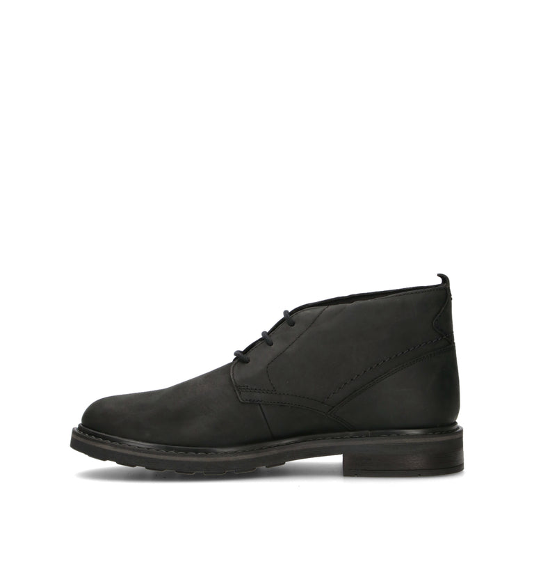 CLARKS CORE NEWFORD MID Polacco uomo nero in nabuk