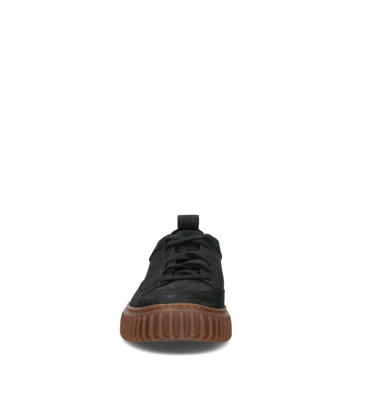 CLARKS CORE TORHILL LACE Sneaker uomo nera in nabuk