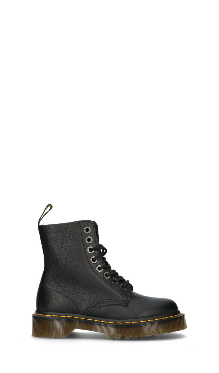 DR. MARTENS Anfibio donna nero in pelle