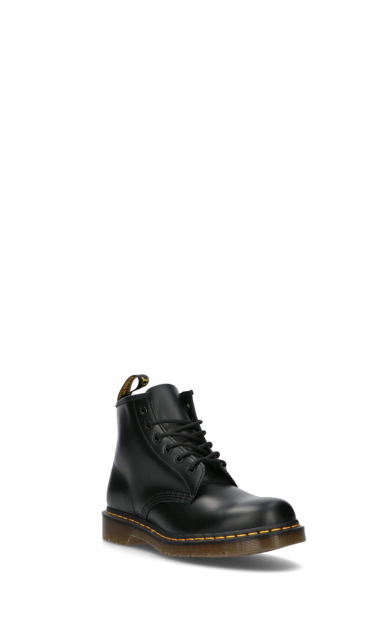 DR. MARTENS Anfibio uomo nero in pelle