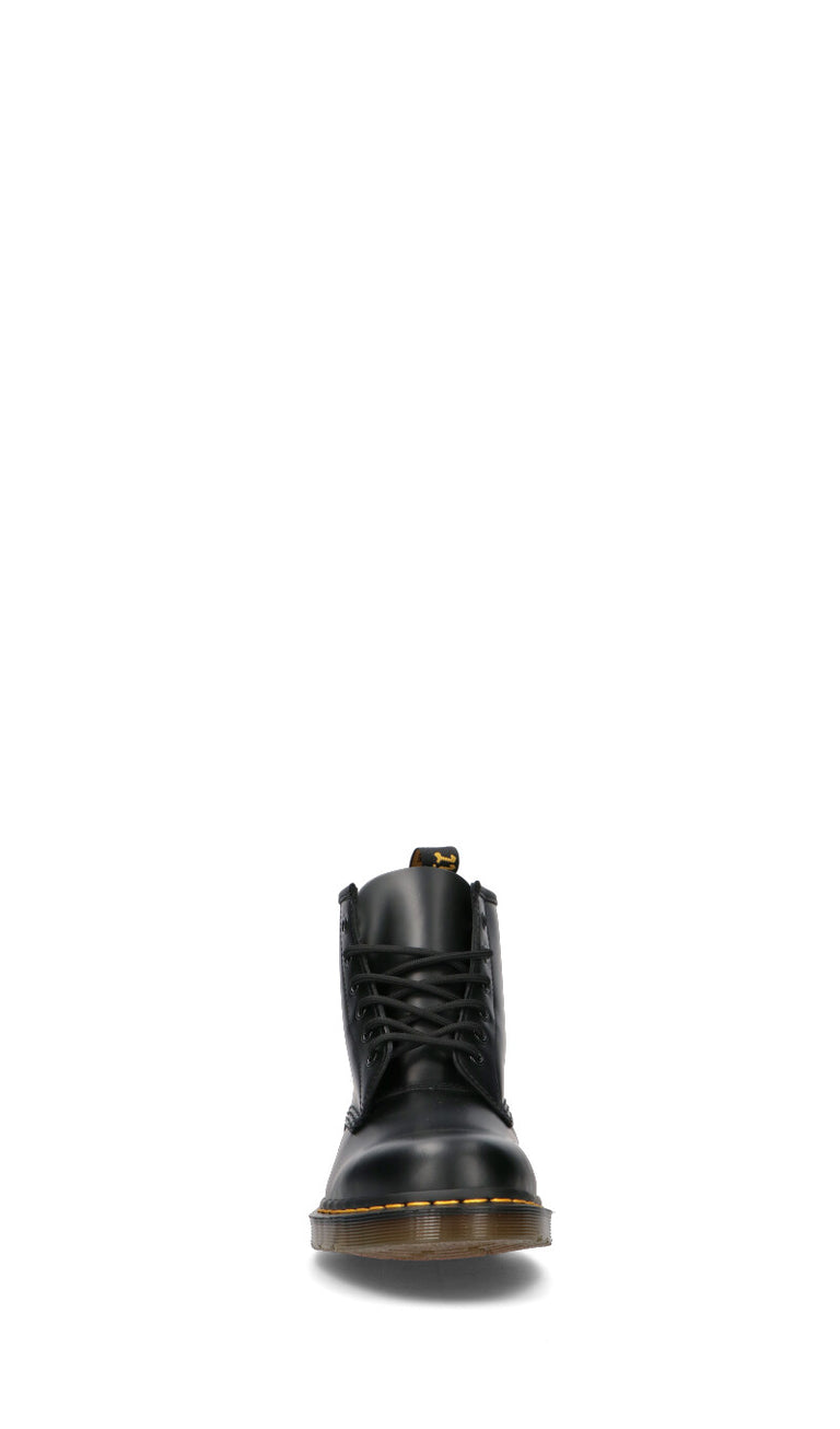 DR. MARTENS Anfibio uomo nero in pelle