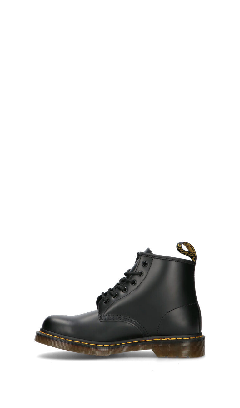 DR. MARTENS Anfibio uomo nero in pelle