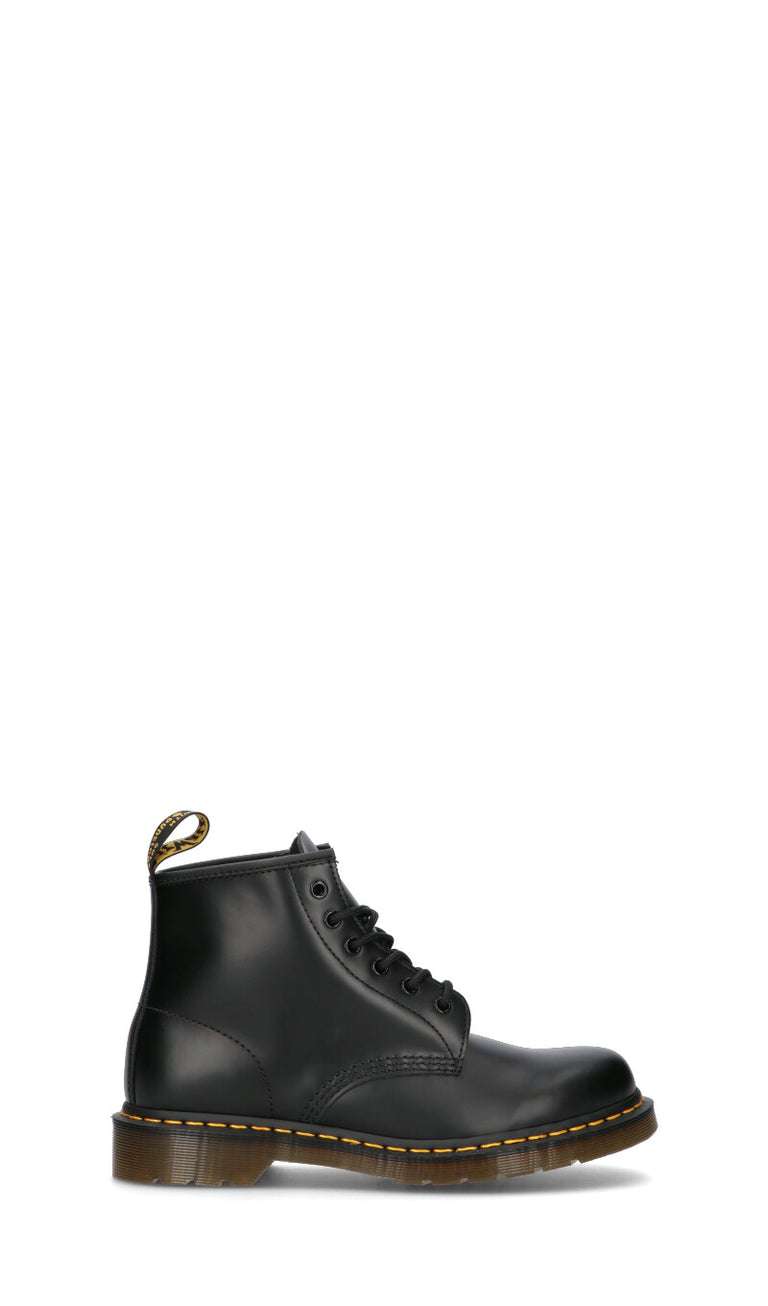 DR. MARTENS Anfibio uomo nero in pelle