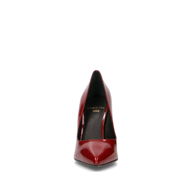 CHANTAL 1962 Décolleté donna rossa in pelle