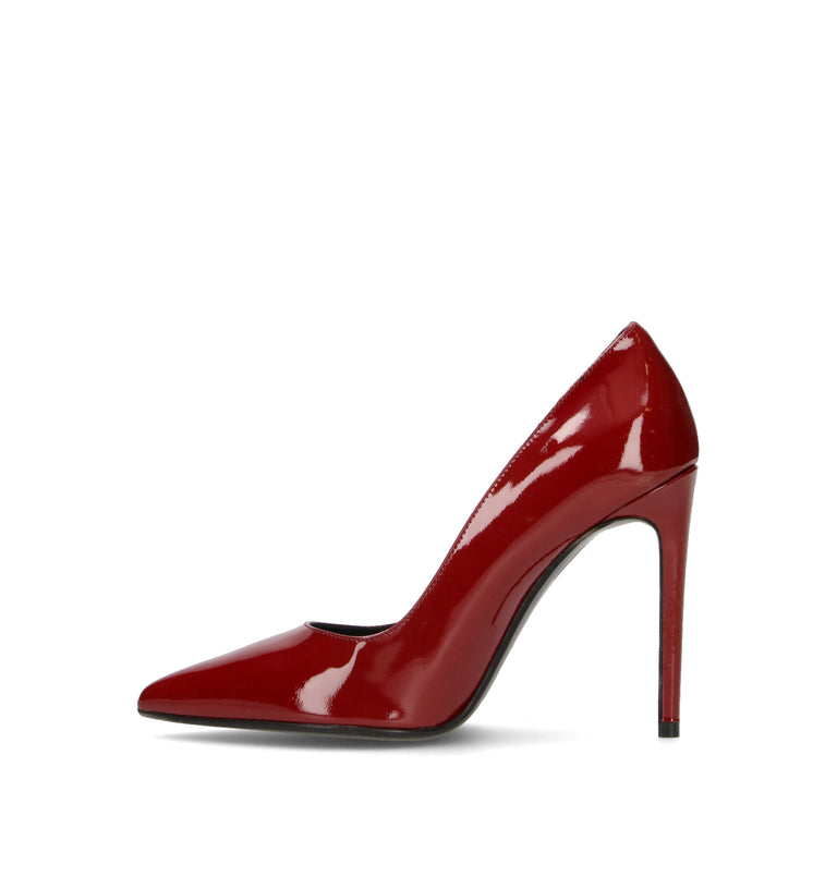 CHANTAL 1962 Décolleté donna rossa in pelle