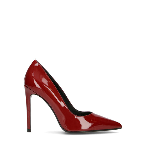 CHANTAL 1962 Décolleté donna rossa in pelle