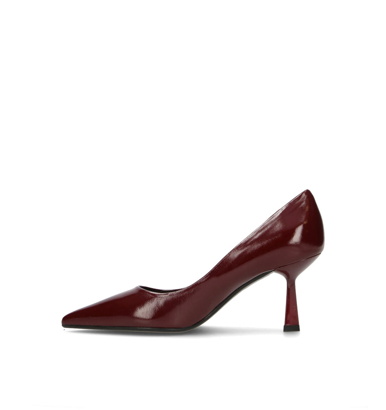 CHANTAL 1962 Décolleté donna bordeaux in pelle