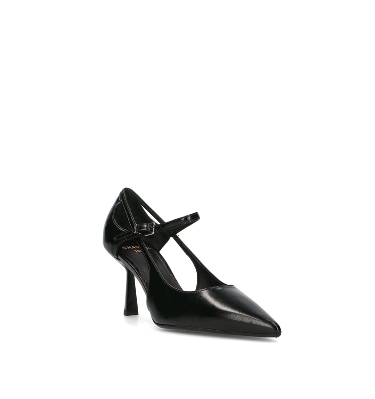 CHANTAL 1962 Décolleté donna nera in pelle
