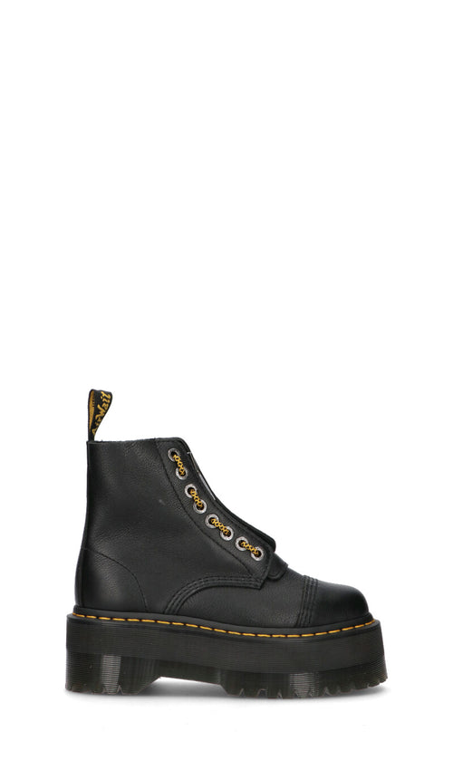 DR. MARTENS Anfibio donna nero in pelle