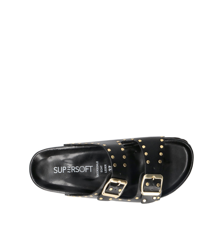 JANE KLAIN Ciabatta donna nera