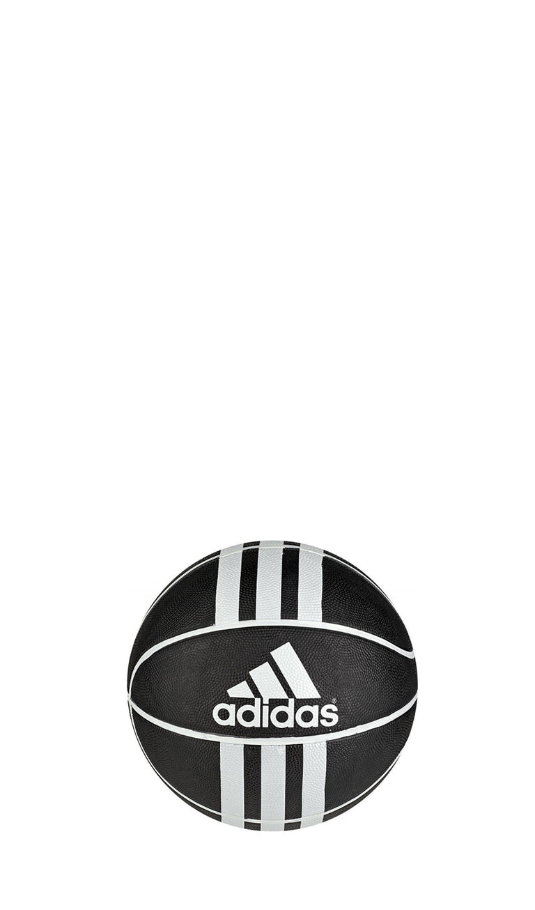 ADIDAS 3S RUBBER X Pallone da calcio nero/bianco