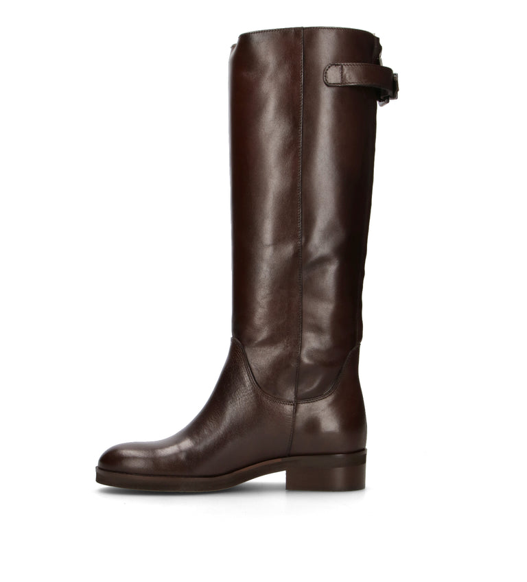 CHANTAL 1962 Stivale donna moca in pelle