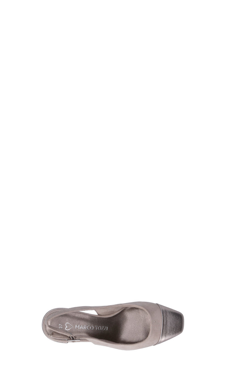 MARCO TOZZI Slingback donna grigia